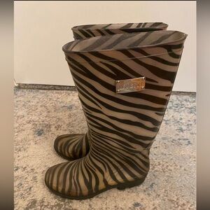 Guess Zebra Pattern Boots size 7